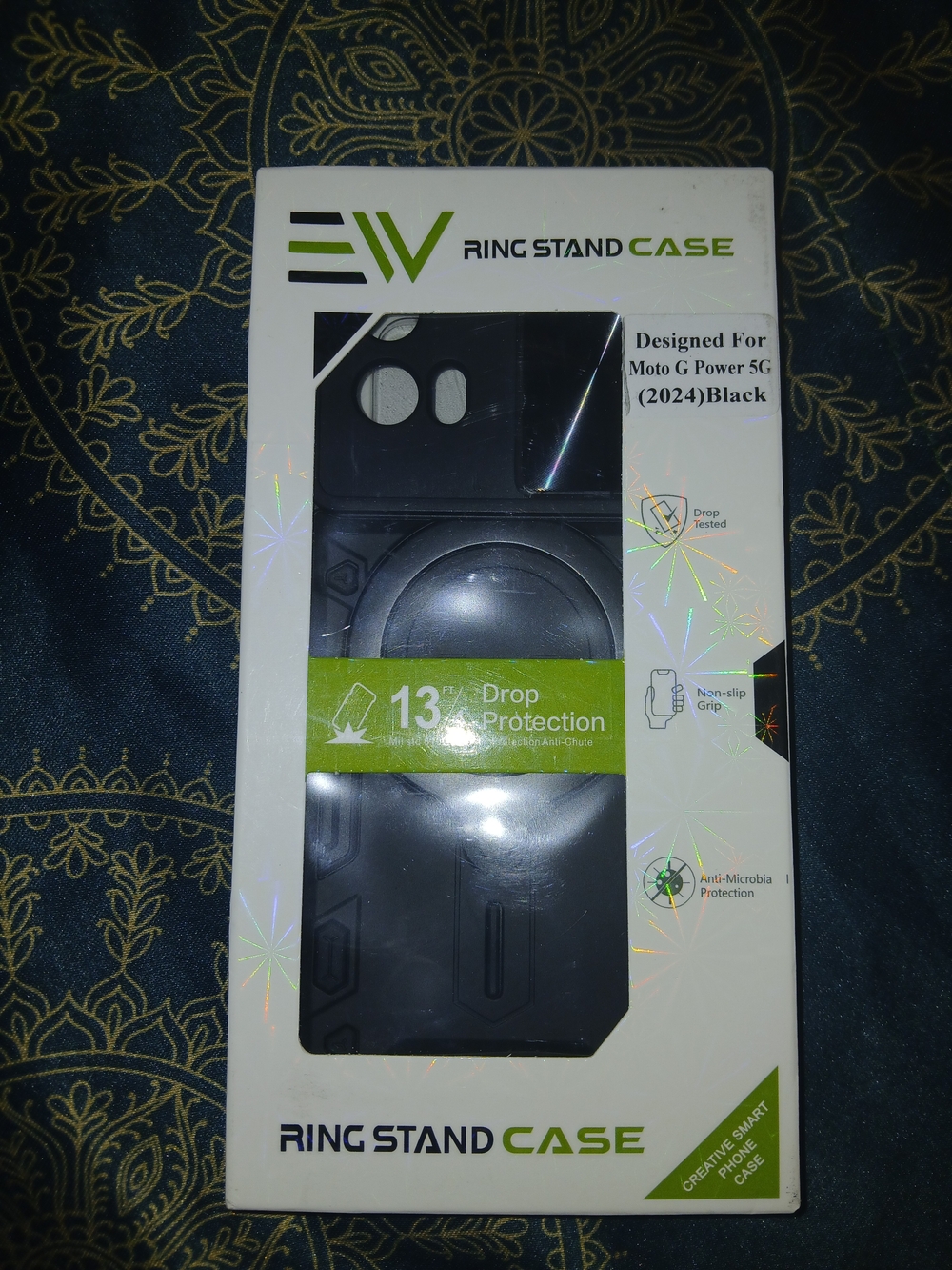Motorola Ring Stand Case - Black
